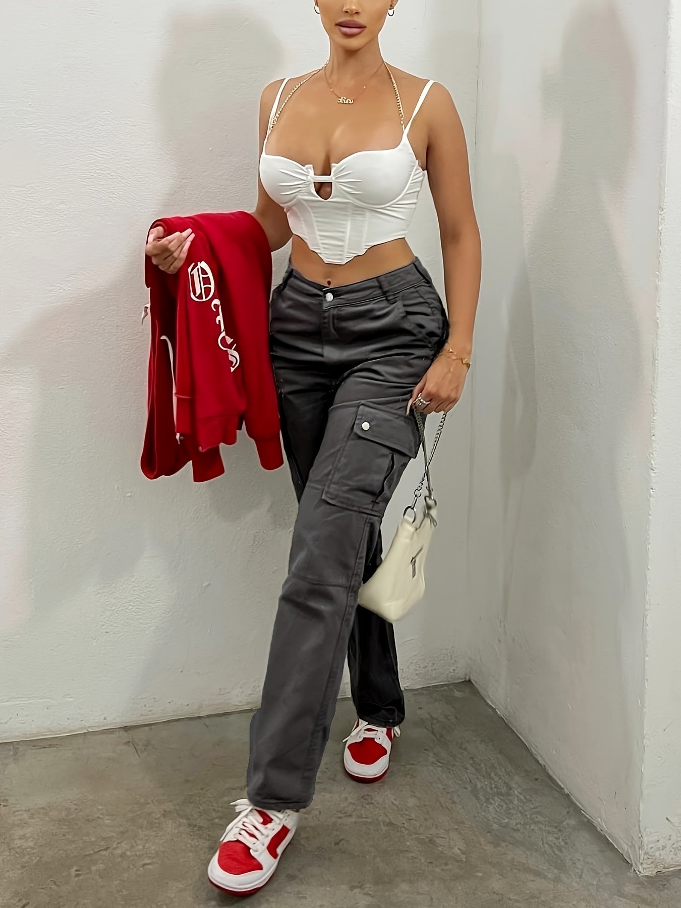 Kylie | Cargo-Jeans im Streetstyle