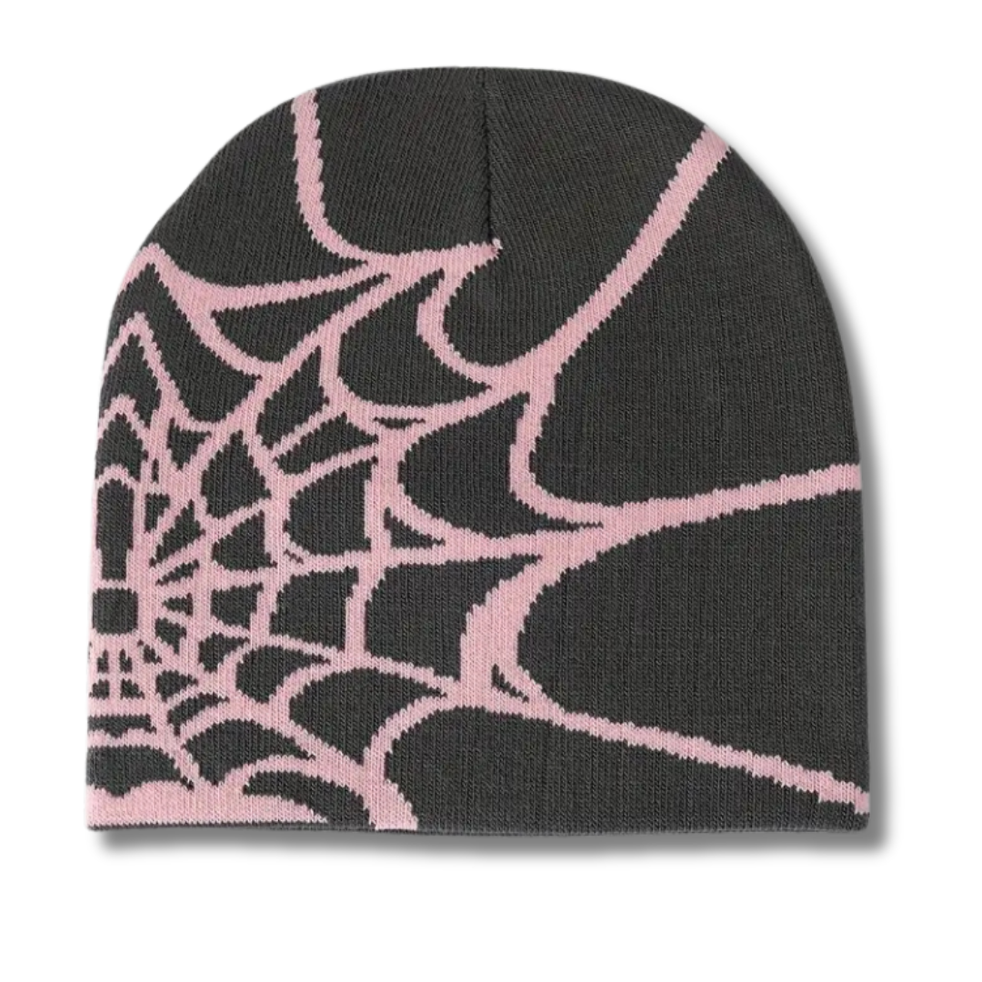 Y2K Spiderweb Beanie