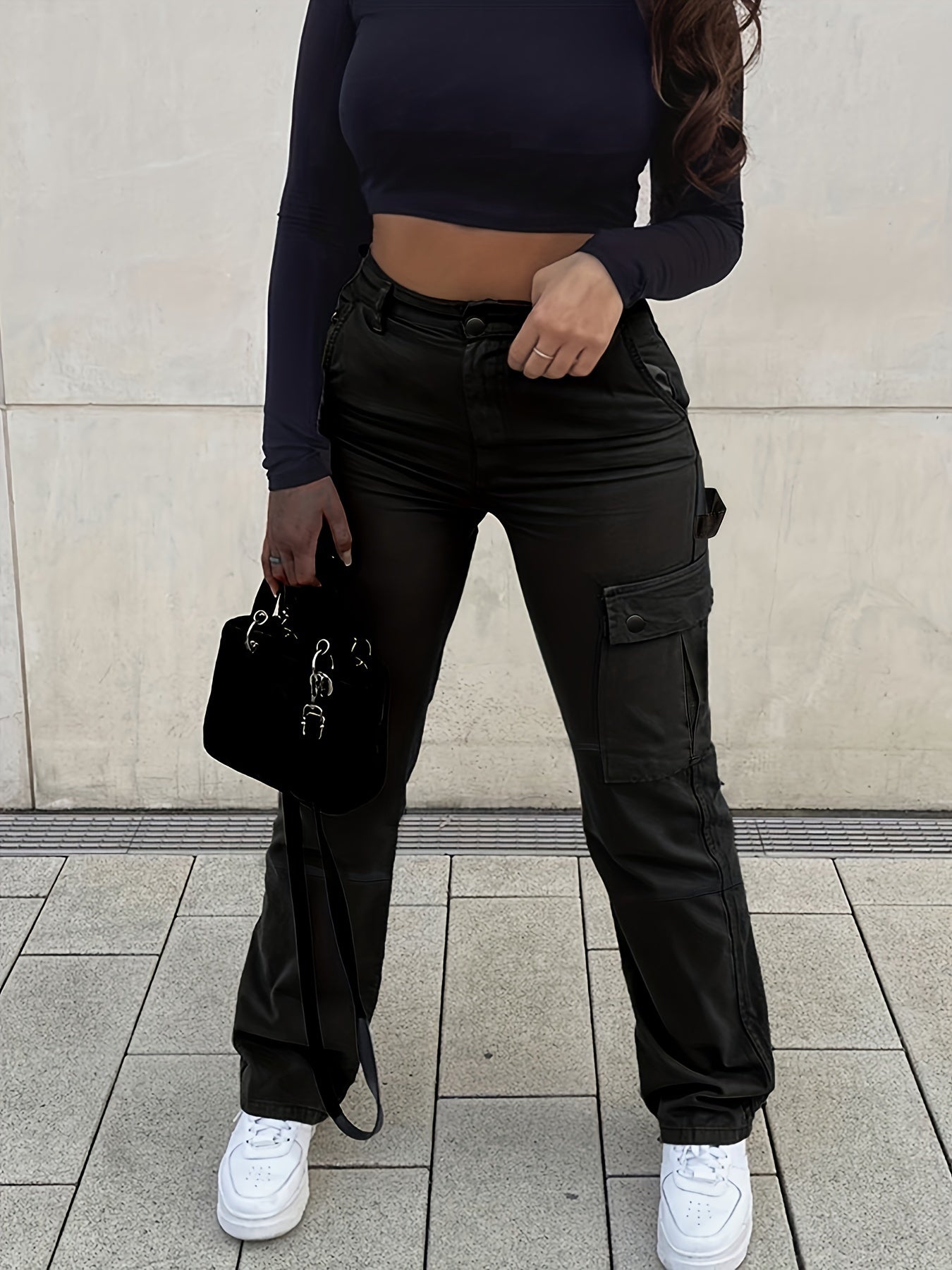 Kylie | Cargo-Jeans im Streetstyle