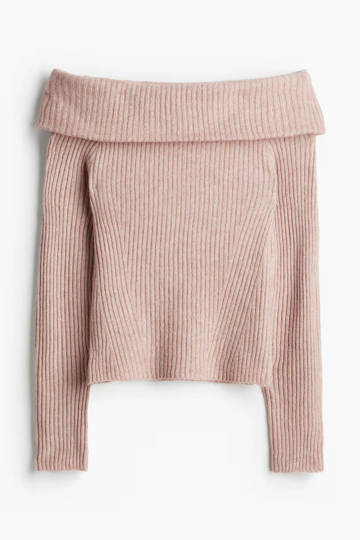 Sila | Off-Shoulder Strickpullover