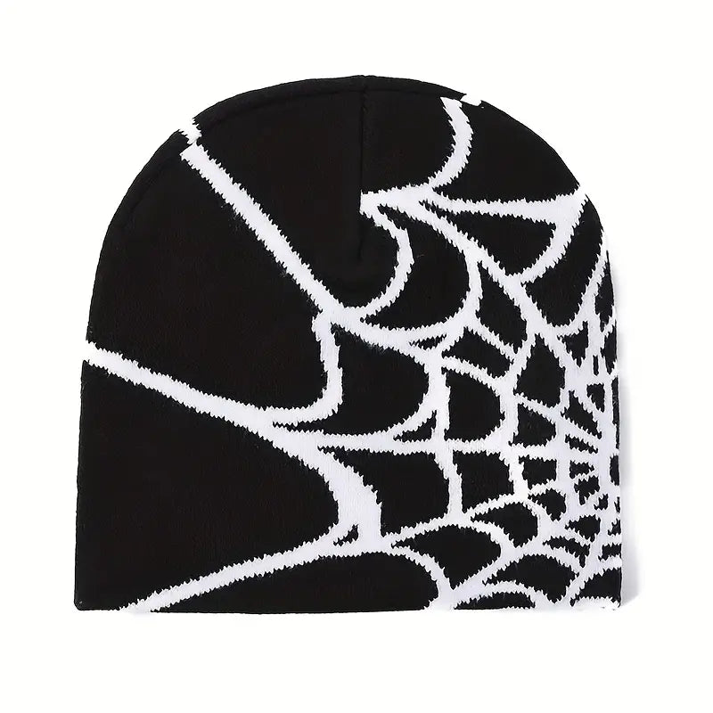 Y2K Spiderweb Beanie