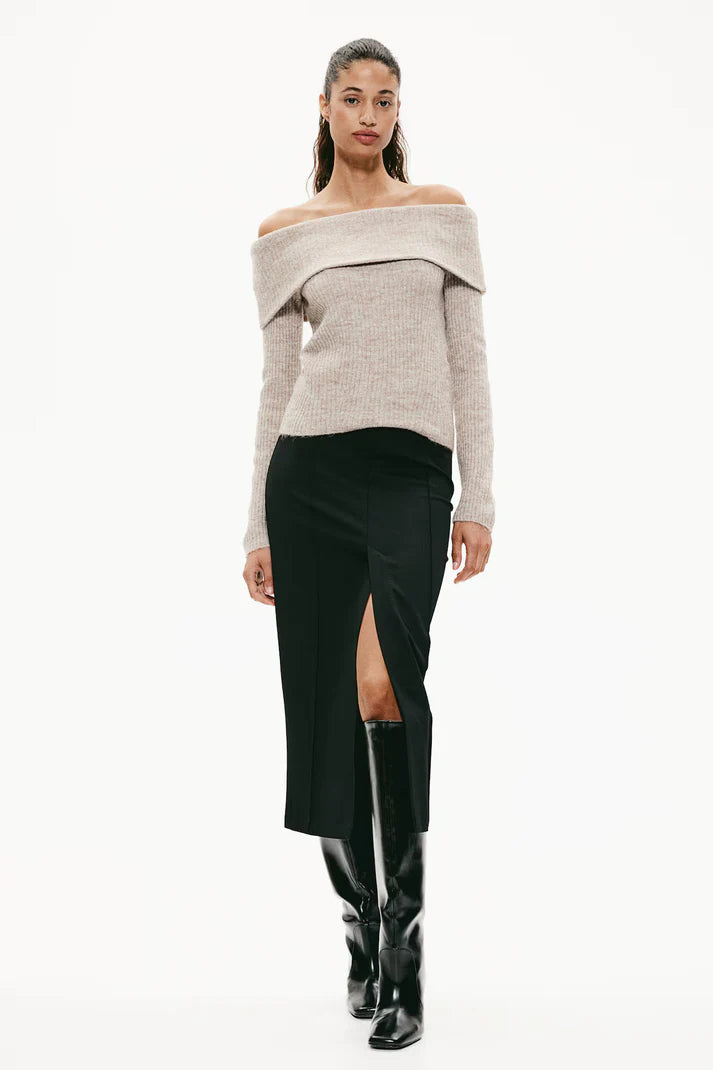 Sila | Off-Shoulder Strickpullover