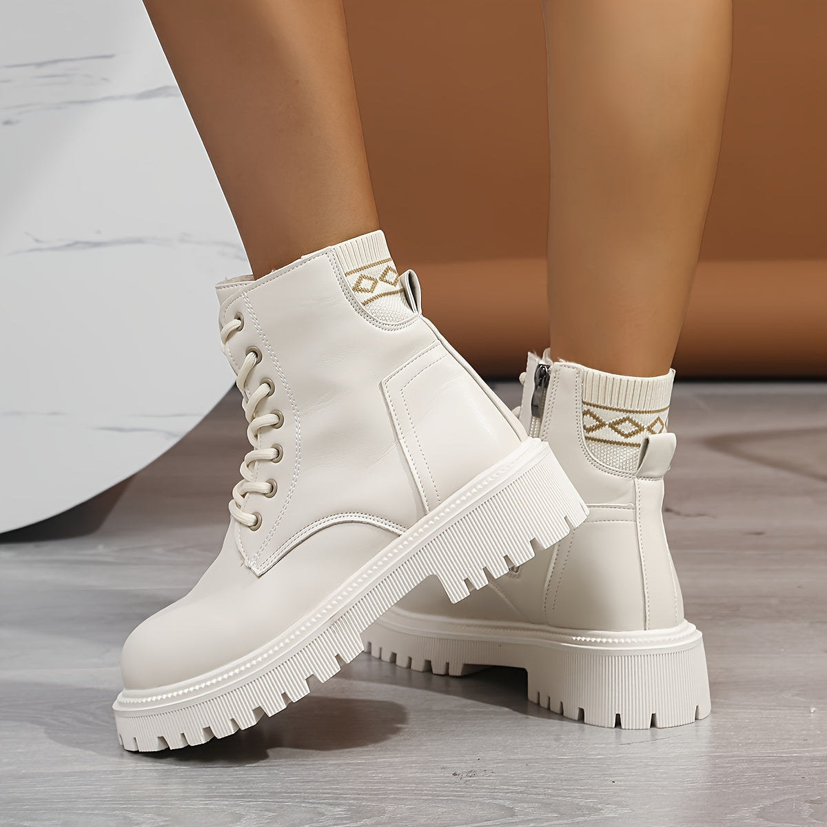 Sophie | Ankle Booties with Zipper