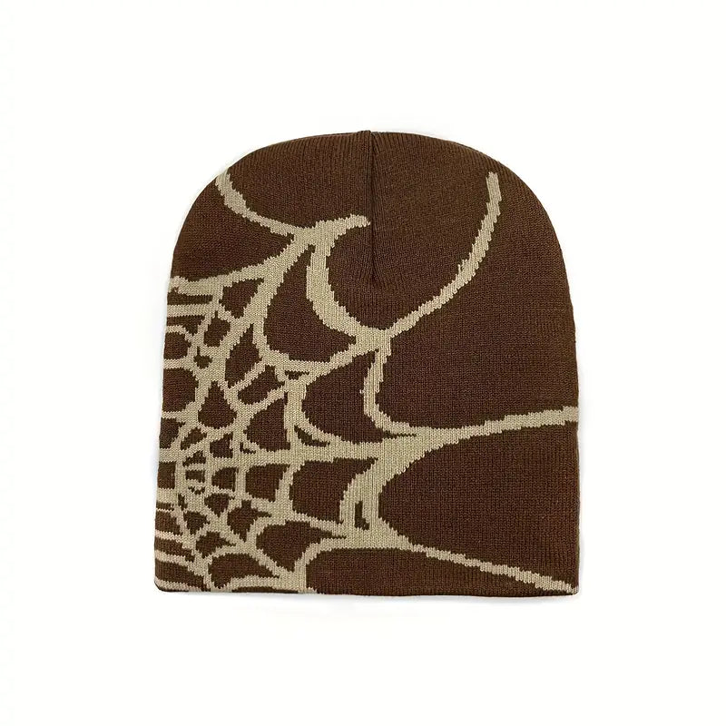 Y2K Spiderweb Beanie